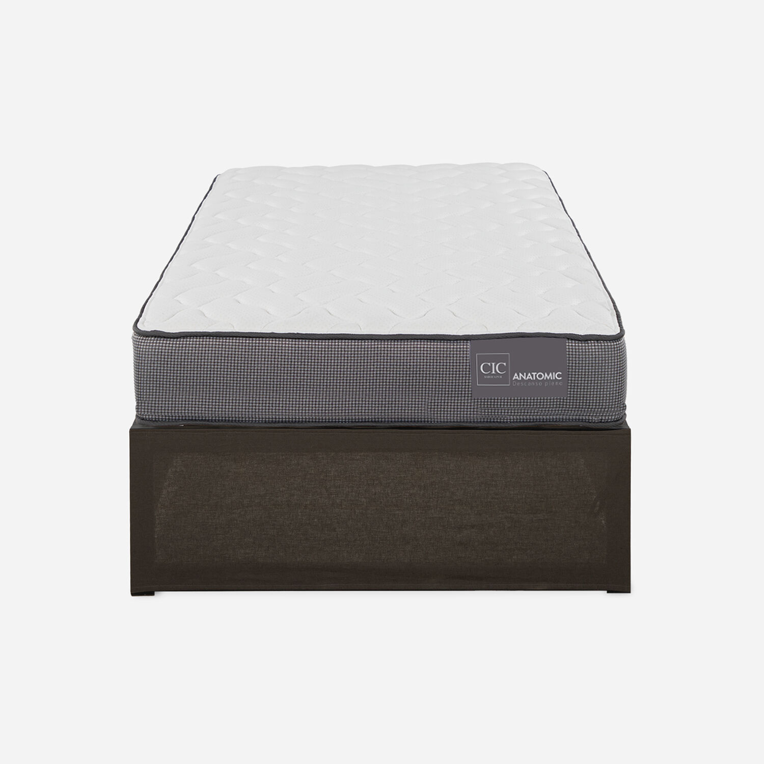 Cama Iron Smart 1,5 Plazas Anatomic