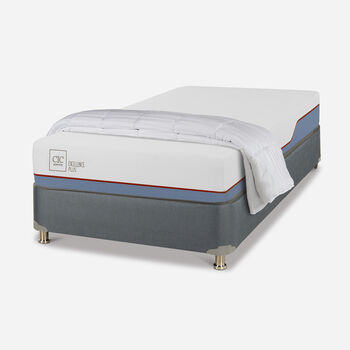 Cama Americana 1,5 Plazas Excellence Plus + Plumón