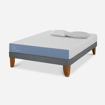 Cama Europea 2 Plazas Excellence Base Normal + Almohadas