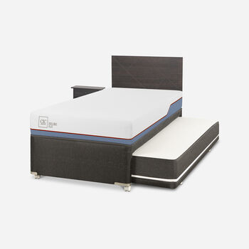 Cama Nido Diván Excellence Plus + Set Villarrica Gris